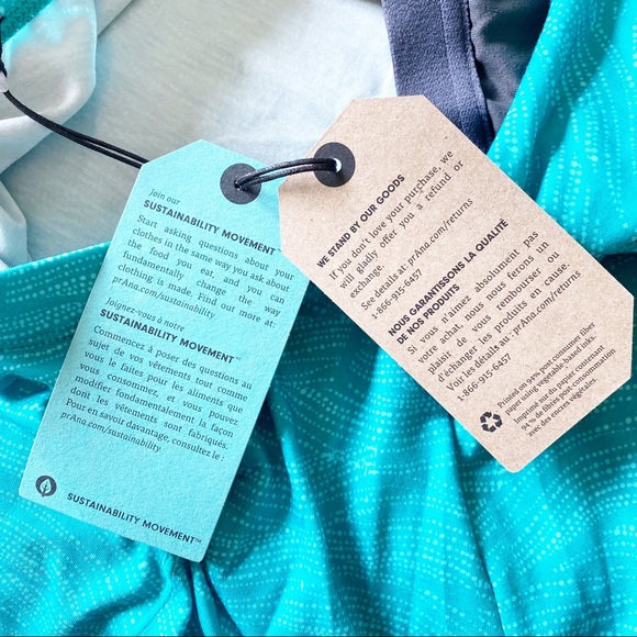PRANA Skypath Dress Teal Riptide NWT - Picture 5 of 13